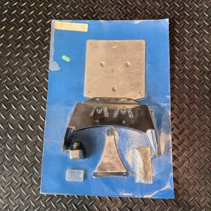 Kennzeichenhalter seitlich